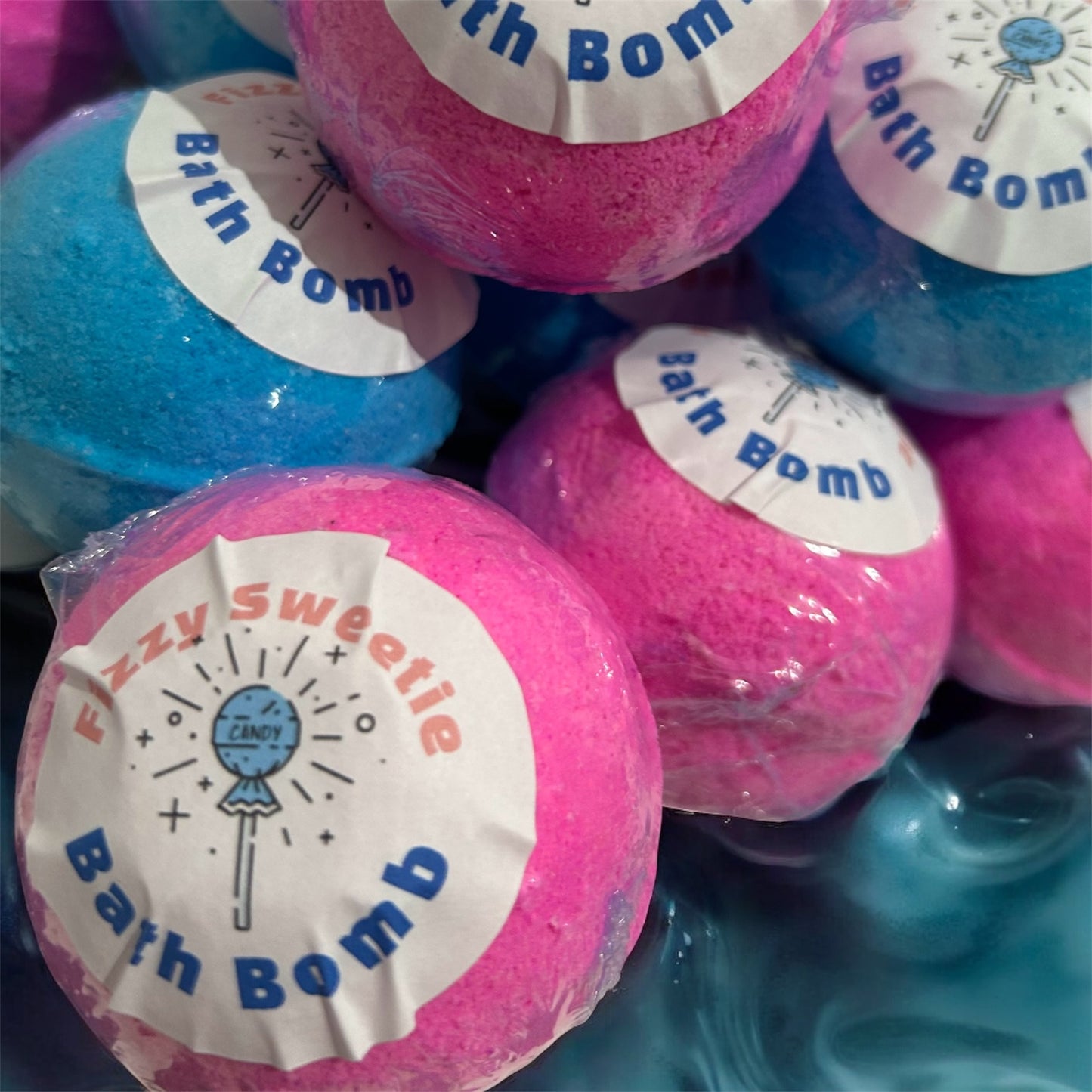 Kidz Fizzy Sweetie Scented Bath Bombs