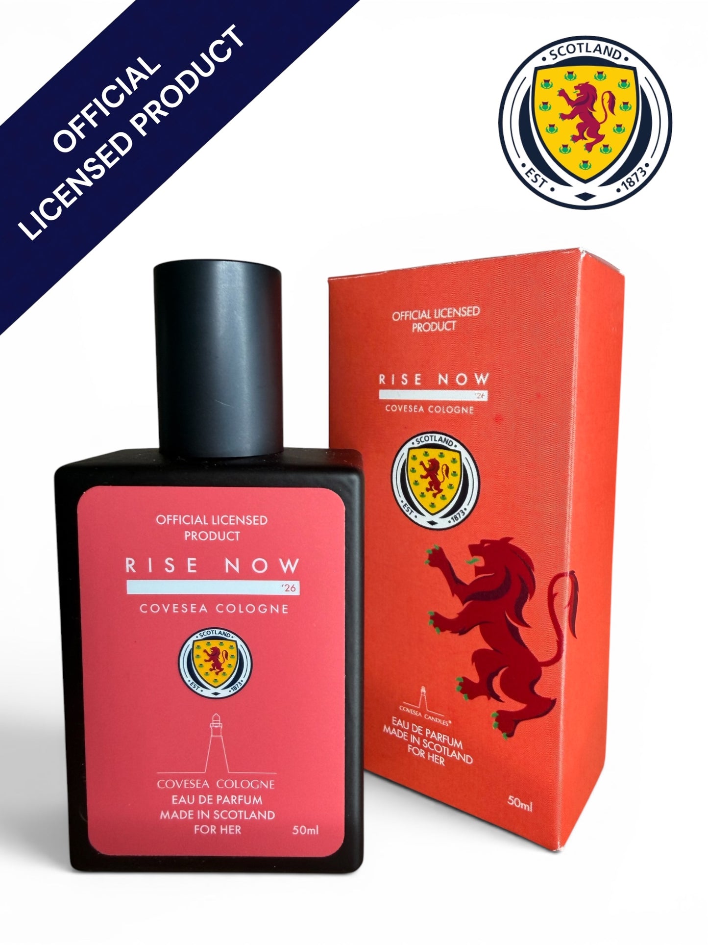 Official Scotland National Teams Fragrance Rise Now ‘26 Eau De Parfum For Her