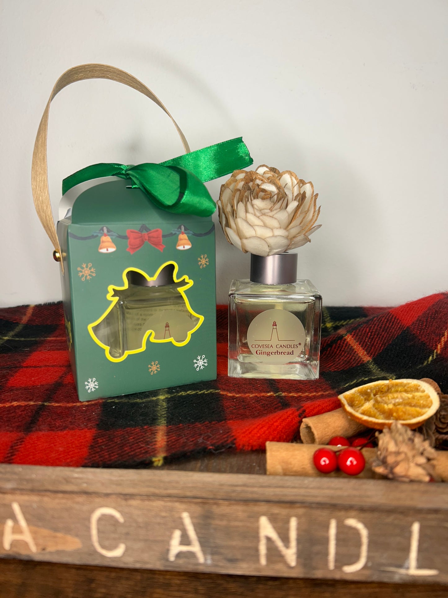 Gingerbread Flower Reed Diffuser