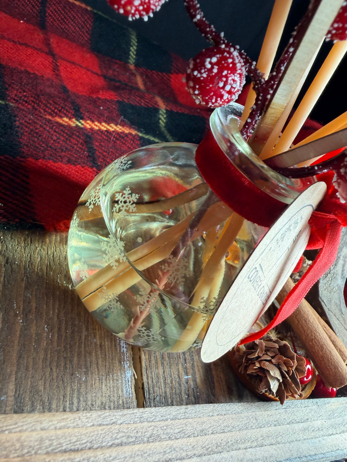 Orange, Cranberry & Cinnamon Reed Diffuser