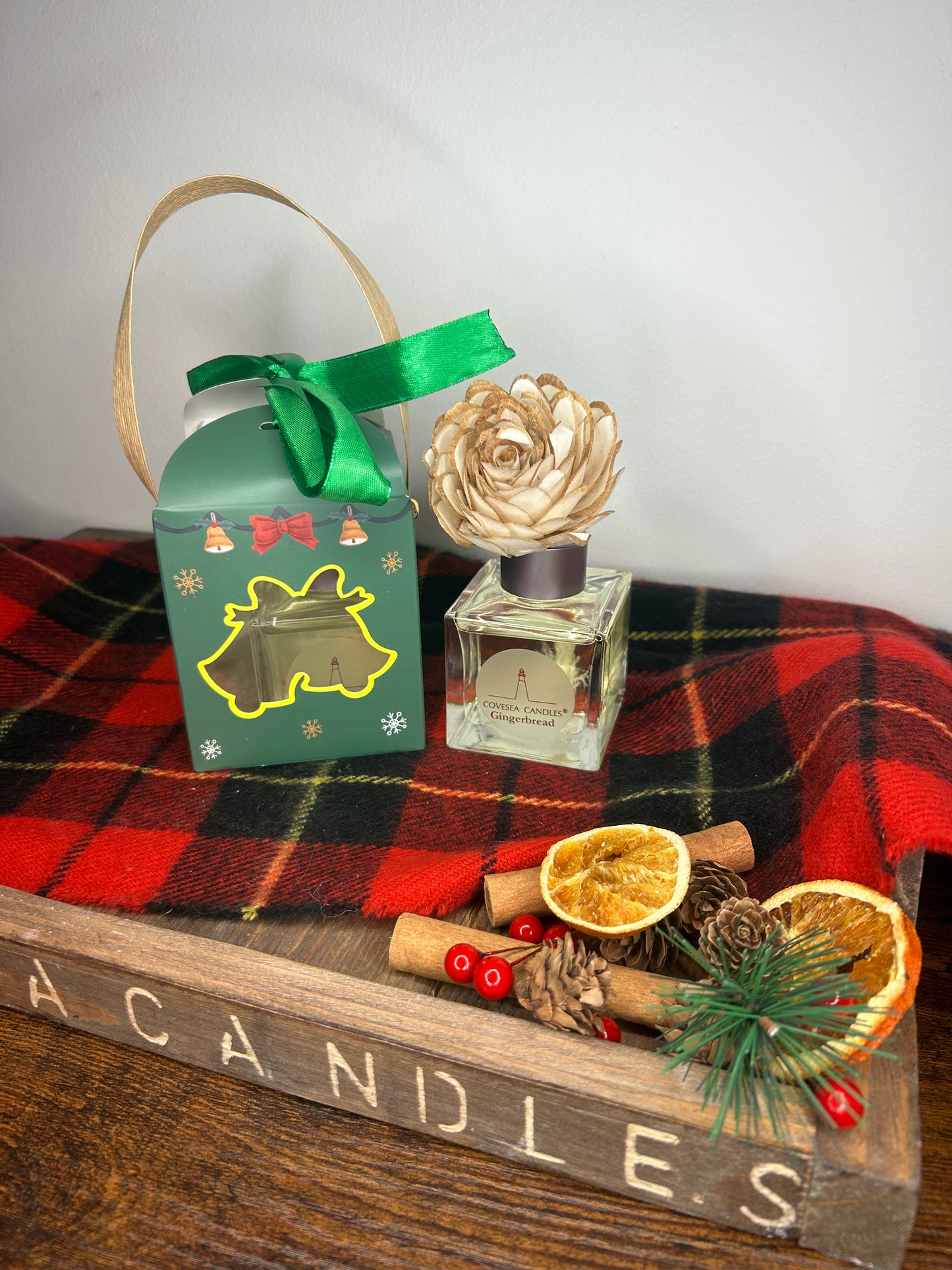 Gingerbread Flower Reed Diffuser