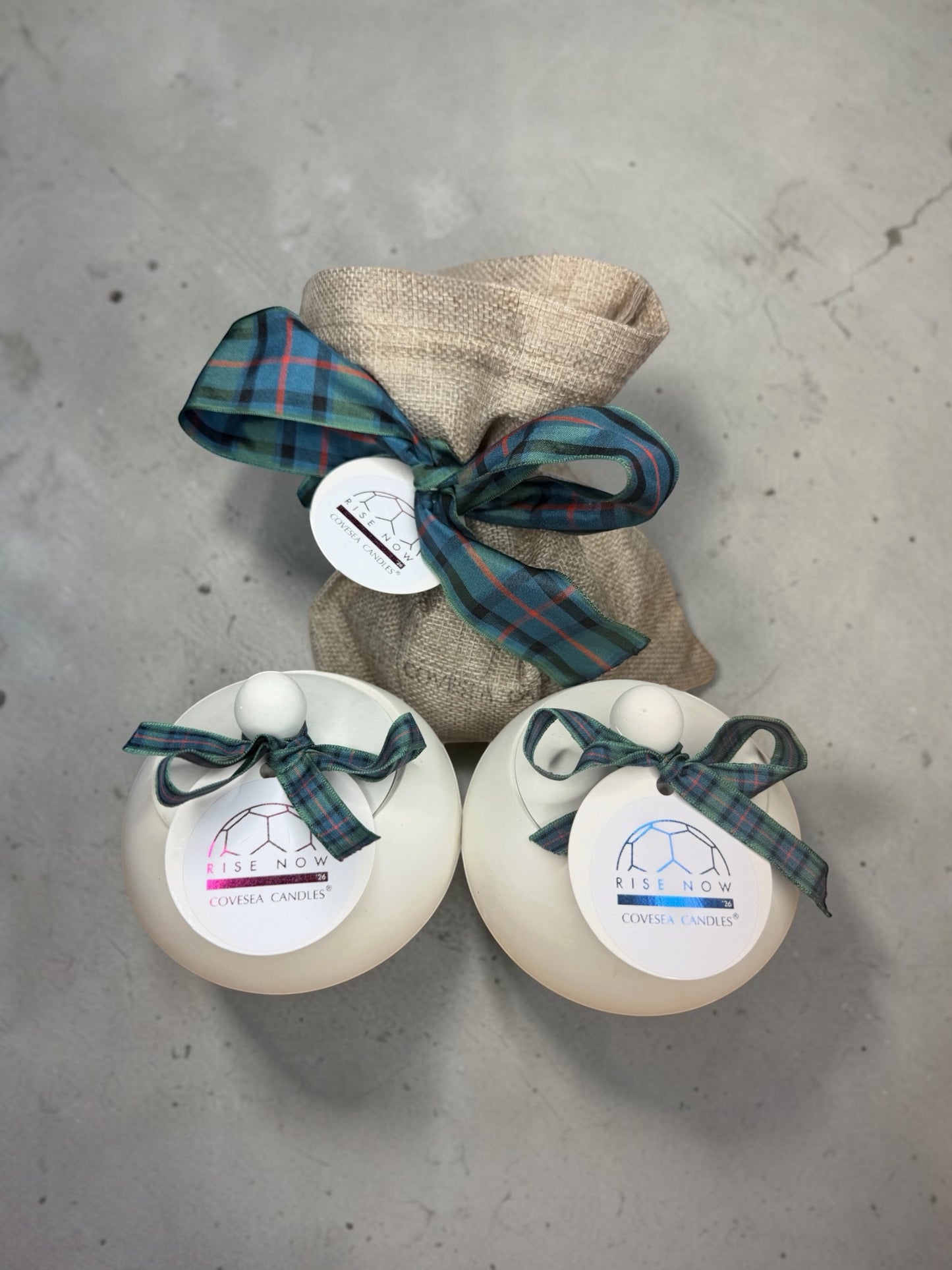 Flower Of Scotland Tartan Chubby Pot Candle Rise Now ‘26