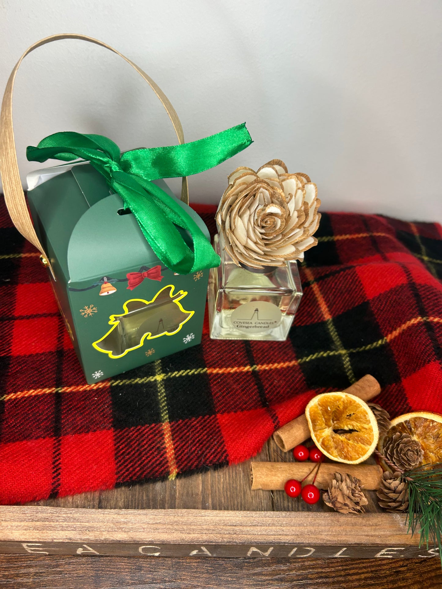 Gingerbread Flower Reed Diffuser