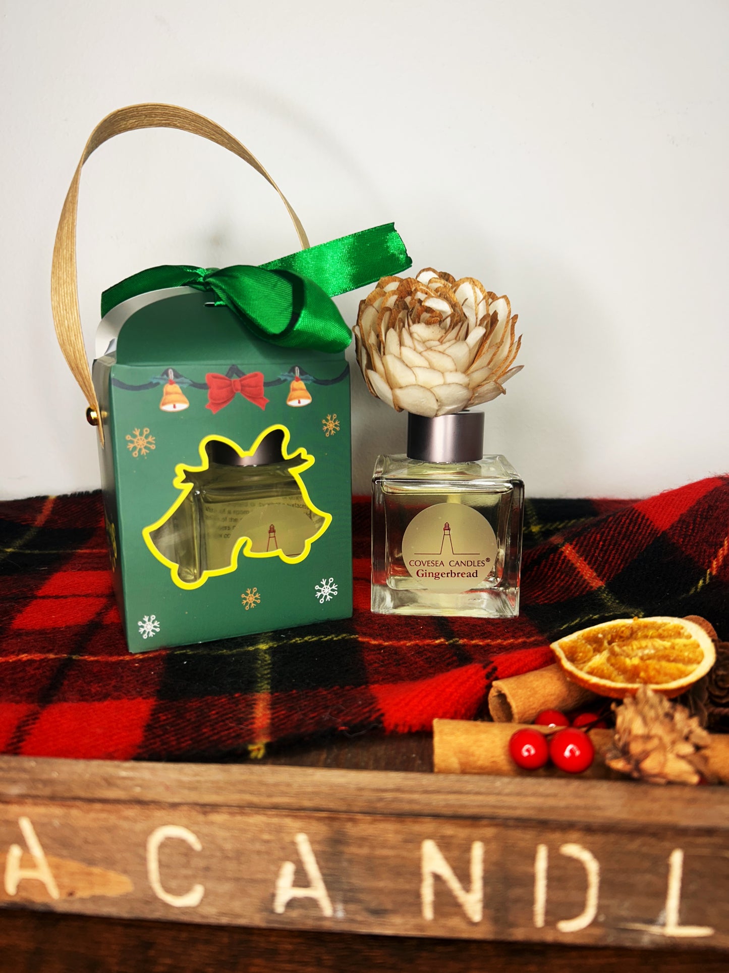 Gingerbread Flower Reed Diffuser