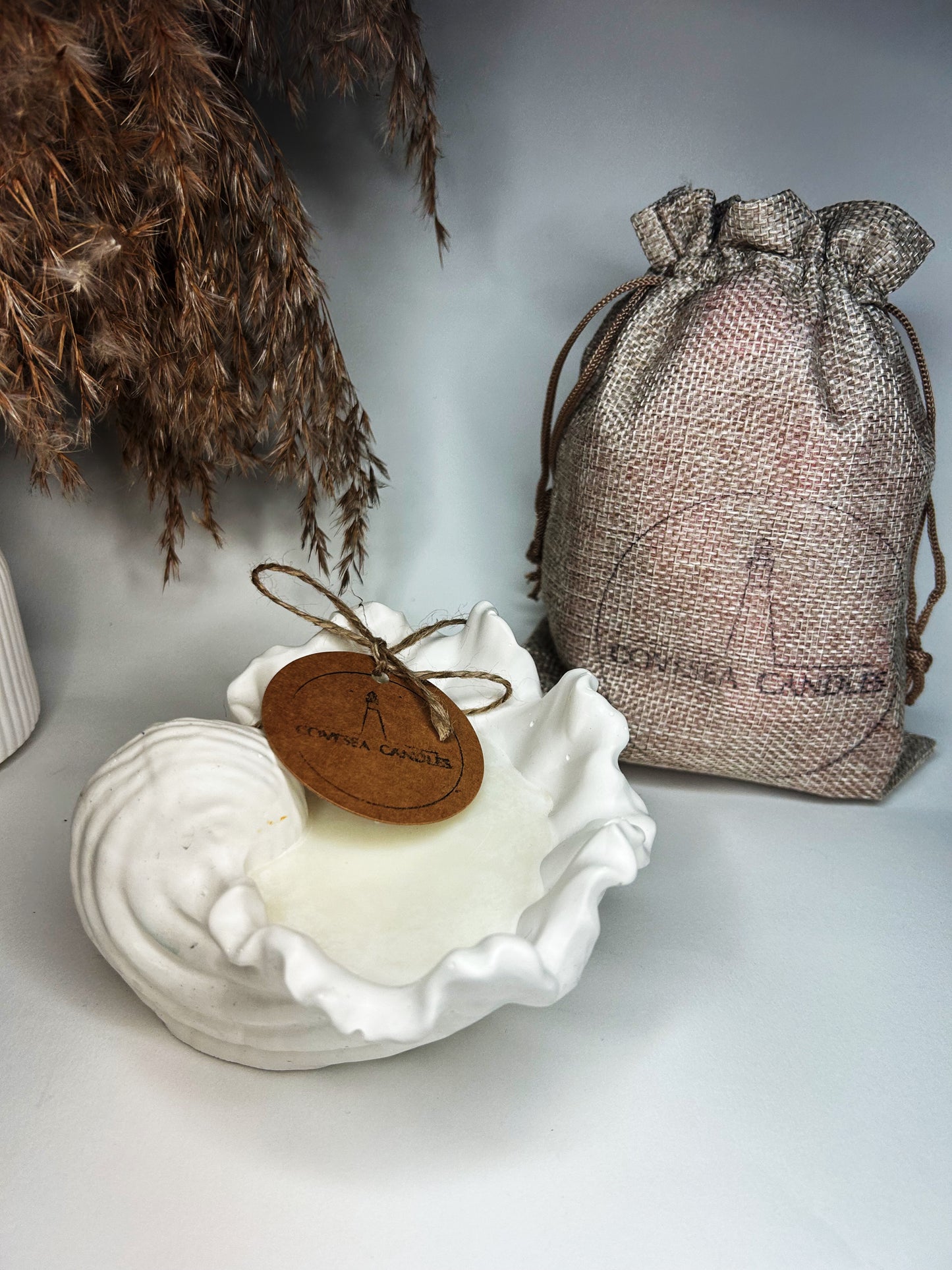 Baby Clam Shell Candle