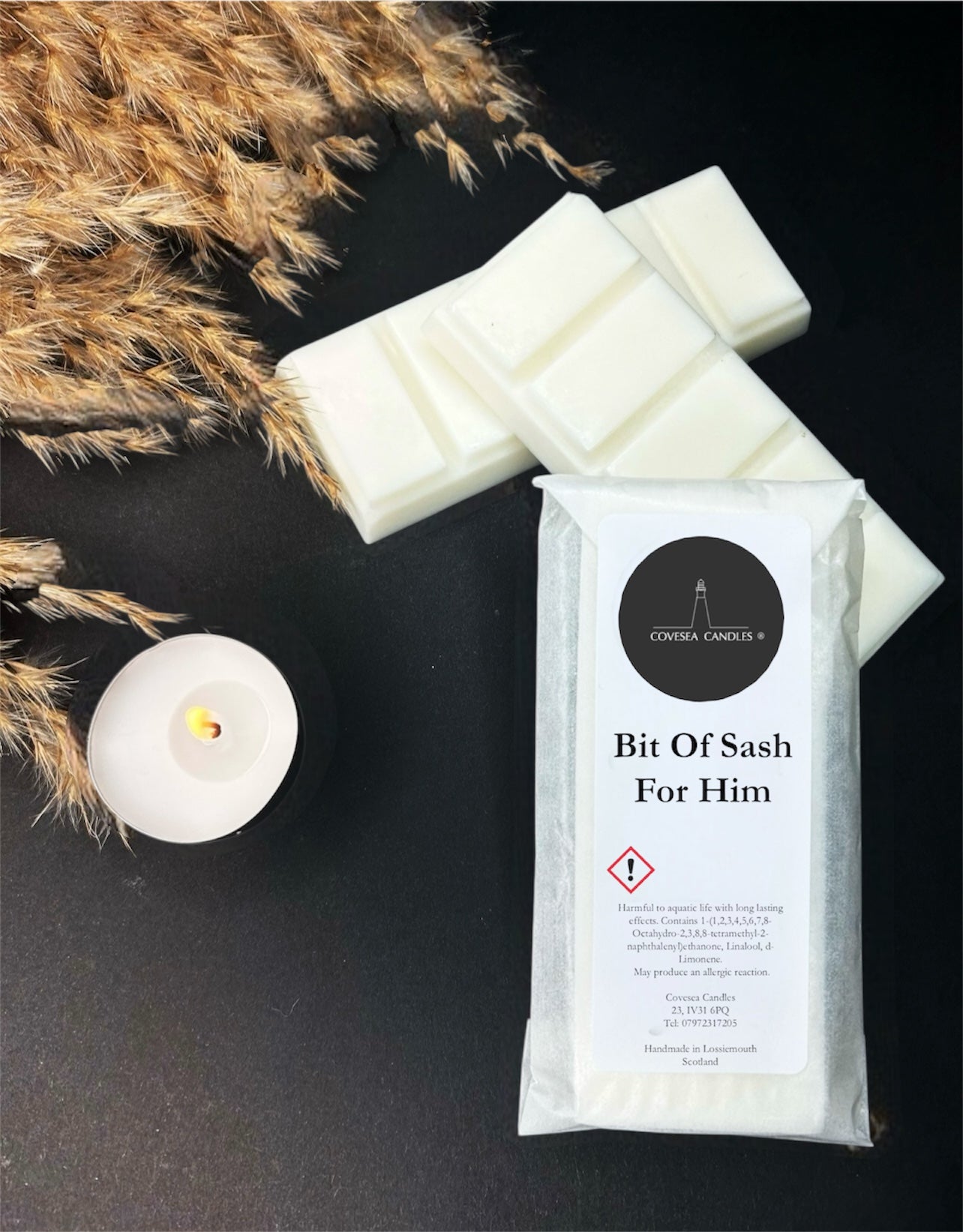 Bit Of Sash For Him Wax Melt