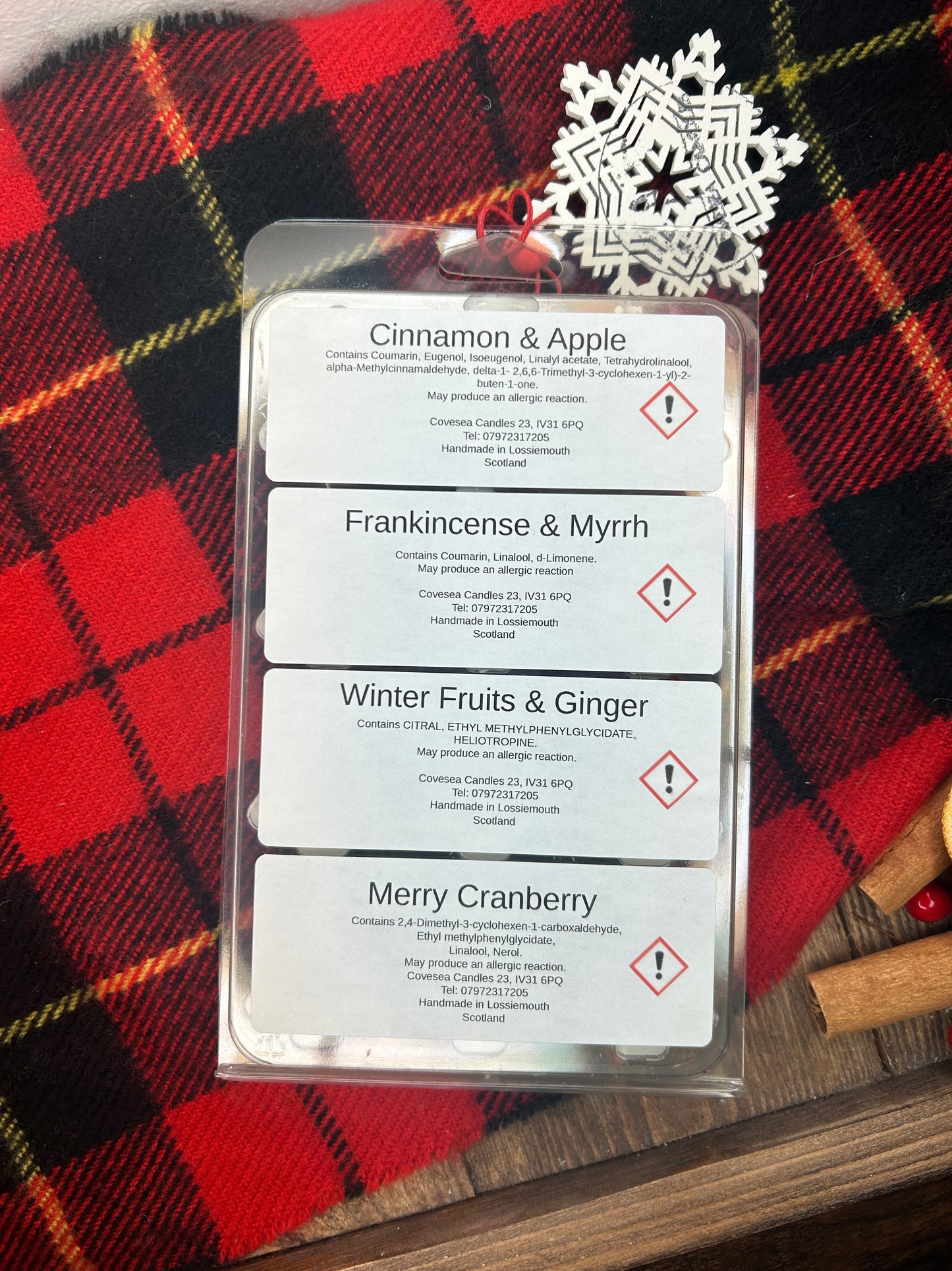 12 Days of Christmas Wax Melts