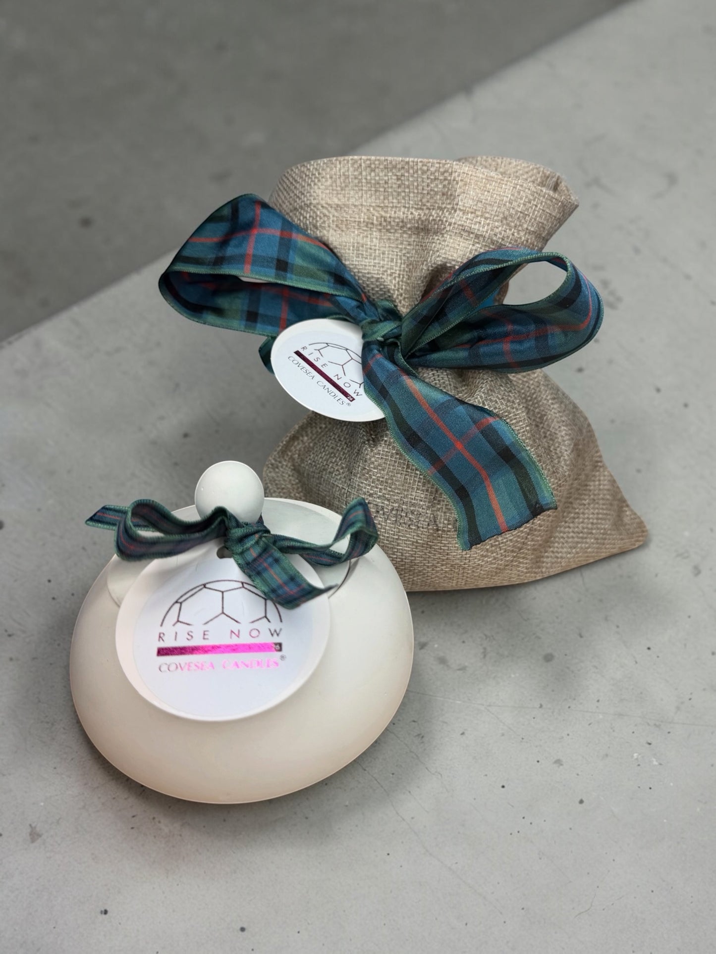 Flower Of Scotland Tartan Chubby Pot Candle Rise Now ‘26