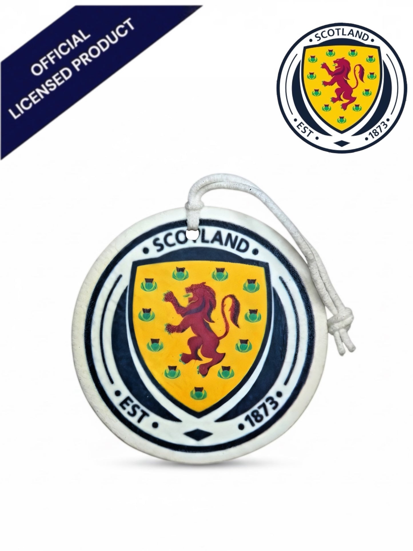 Official Scotland National Teams Rise Now ‘26 Car Air Freshener Scottish Oudh, Spice & Leather