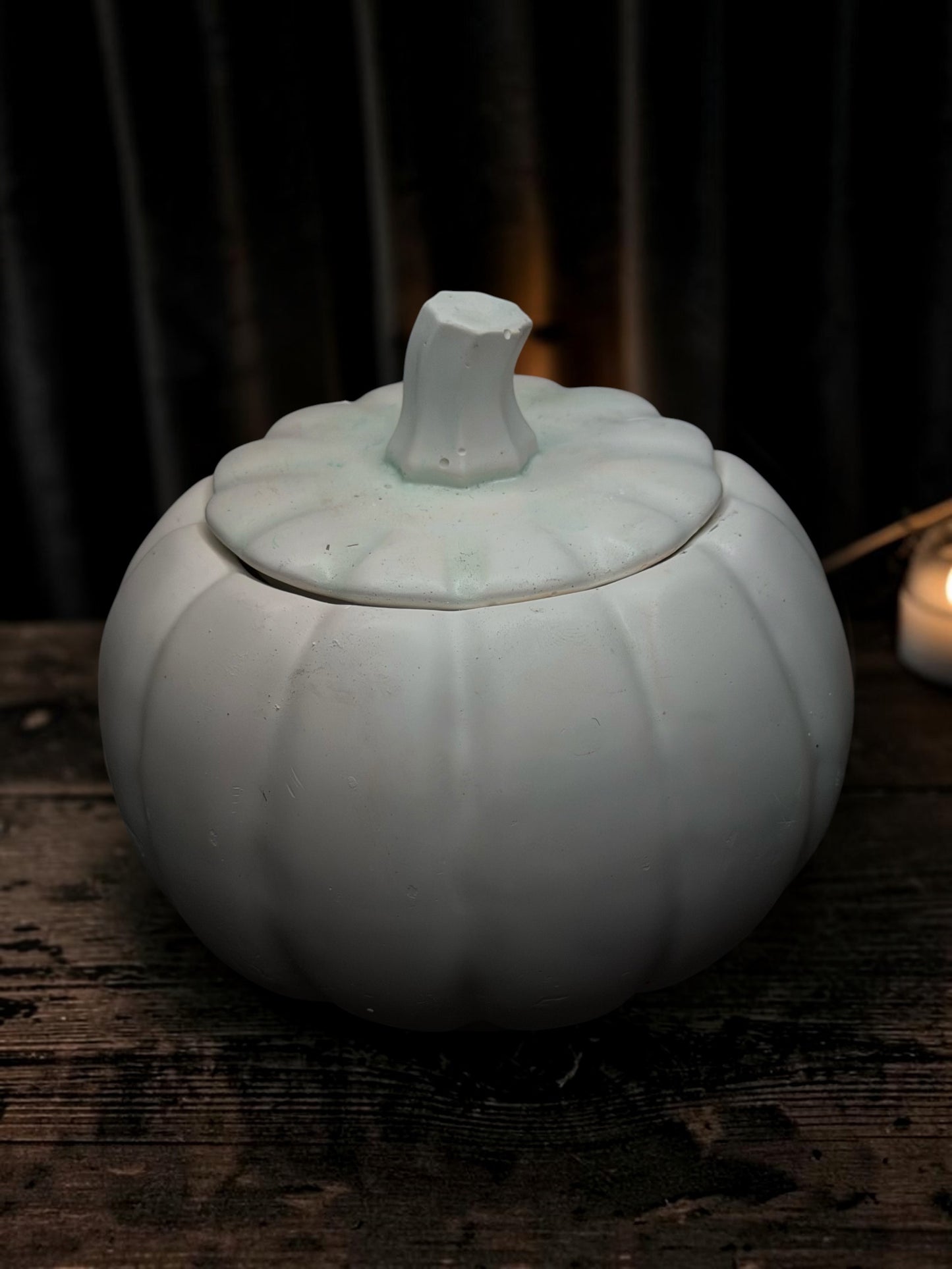 Handmade Pumpkin Candle