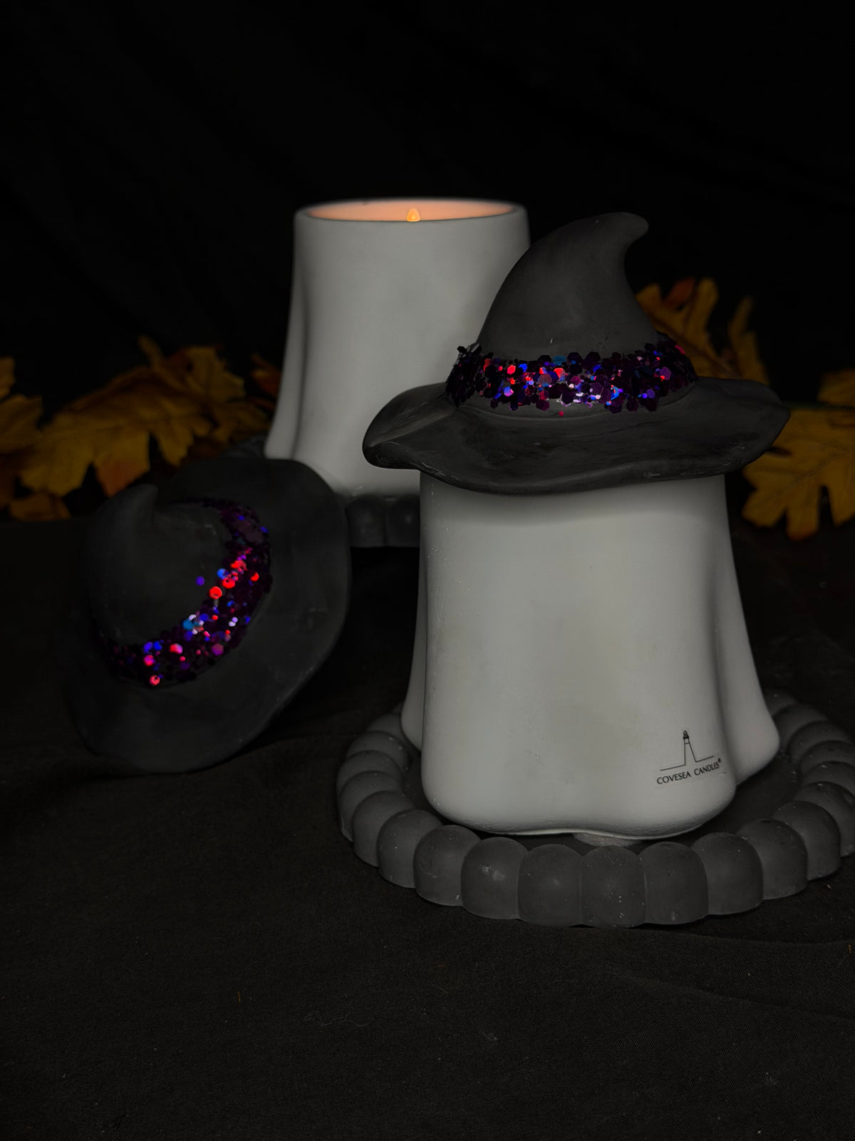 The Wee Ghosty Witch Candle
