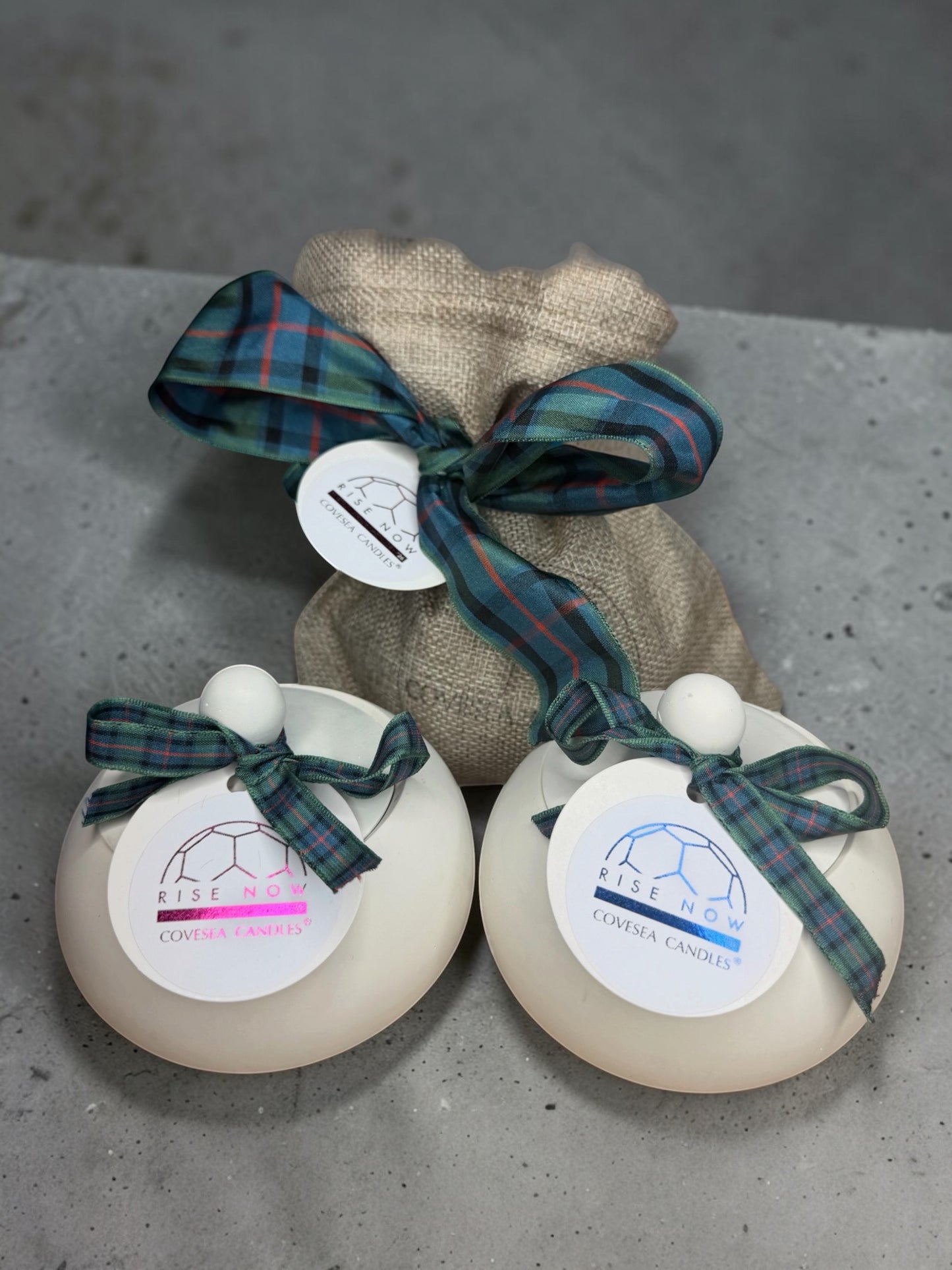 Flower Of Scotland Tartan Chubby Pot Candle Rise Now ‘26