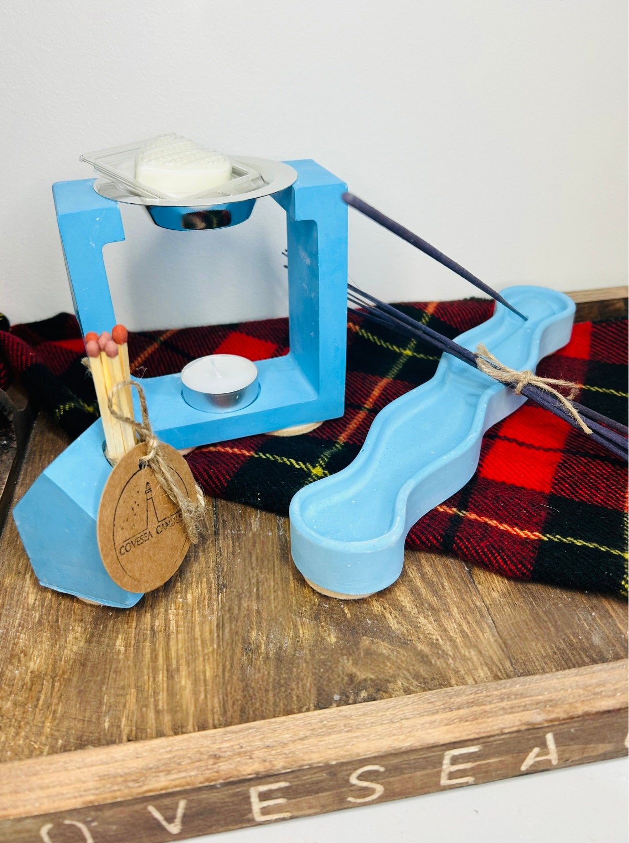 Blue one-of-a-kind