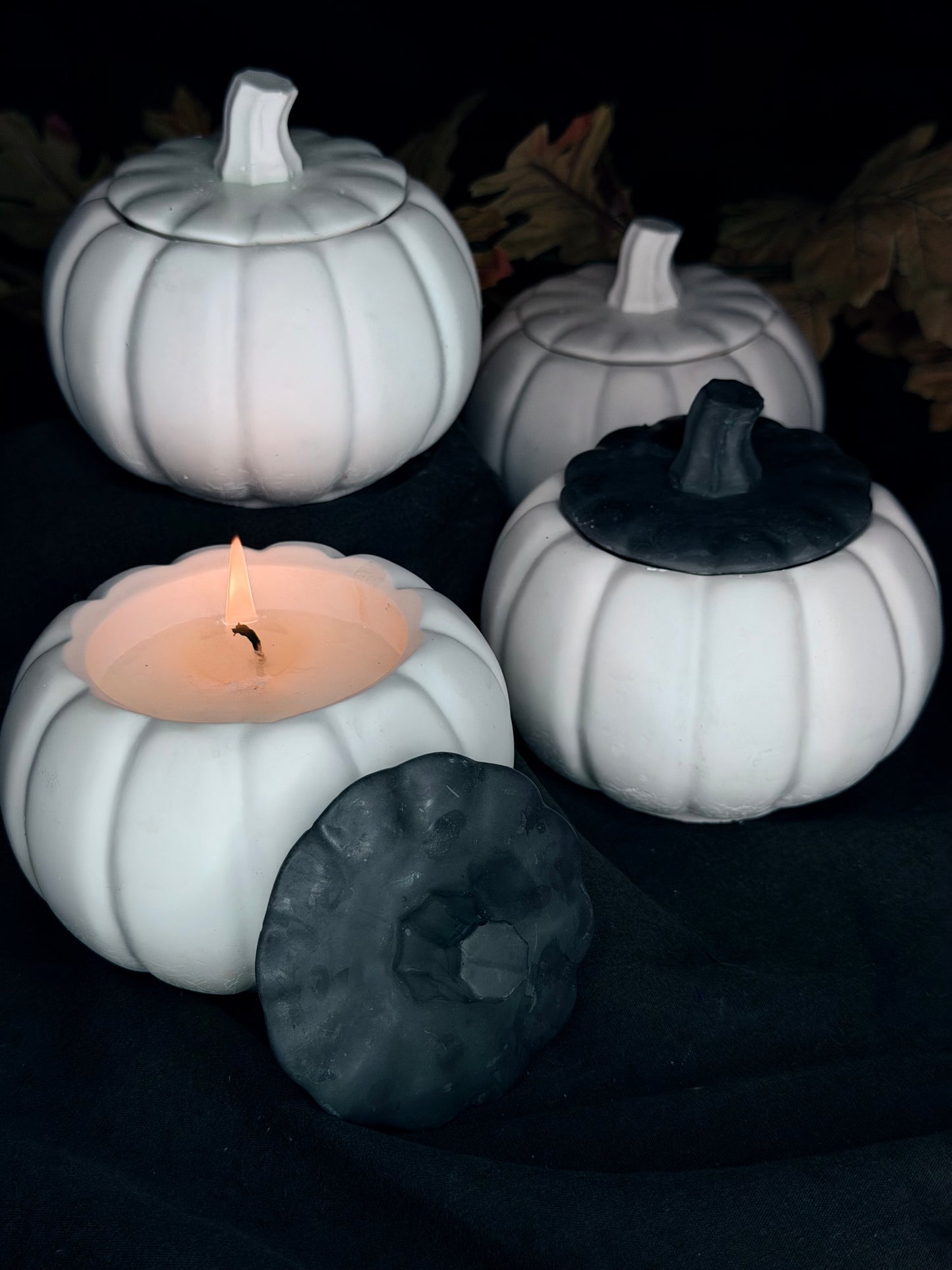 Handmade Pumpkin Candle