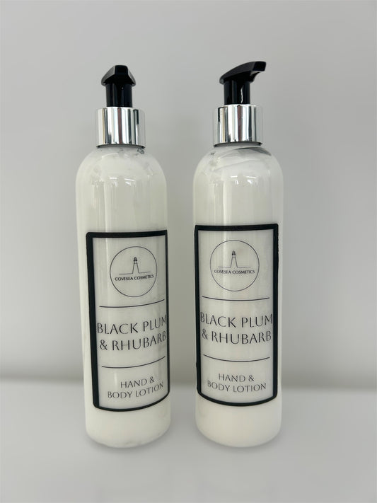 Hand & Body Lotion Black Plum & Rhubarb
