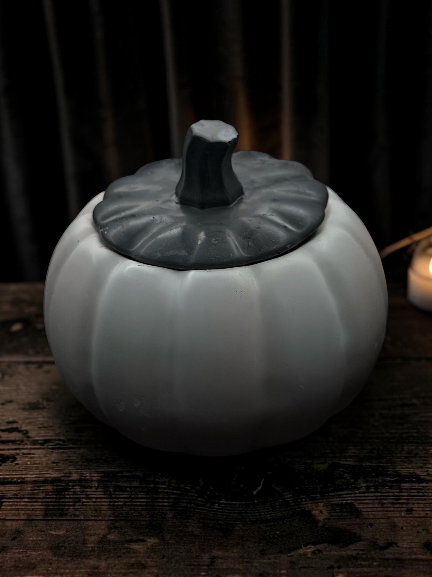 Handmade Pumpkin Candle