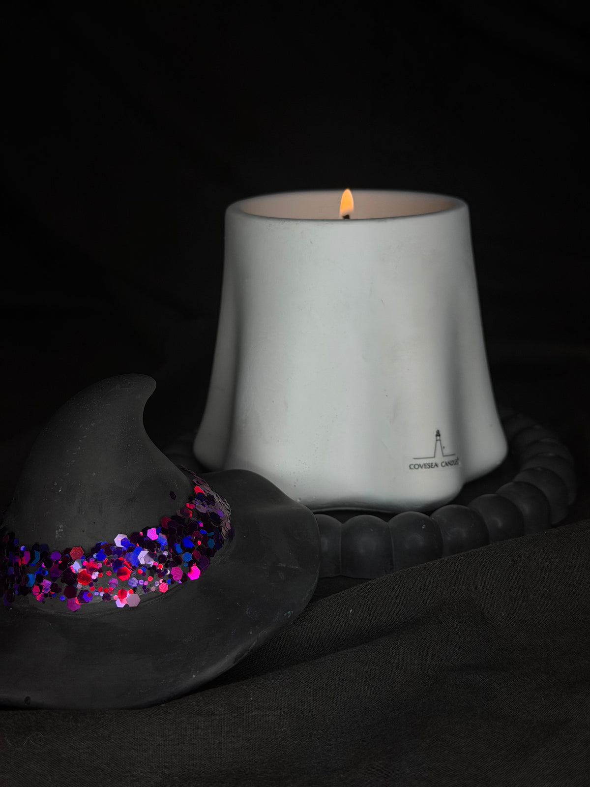 The Wee Ghosty Witch Candle