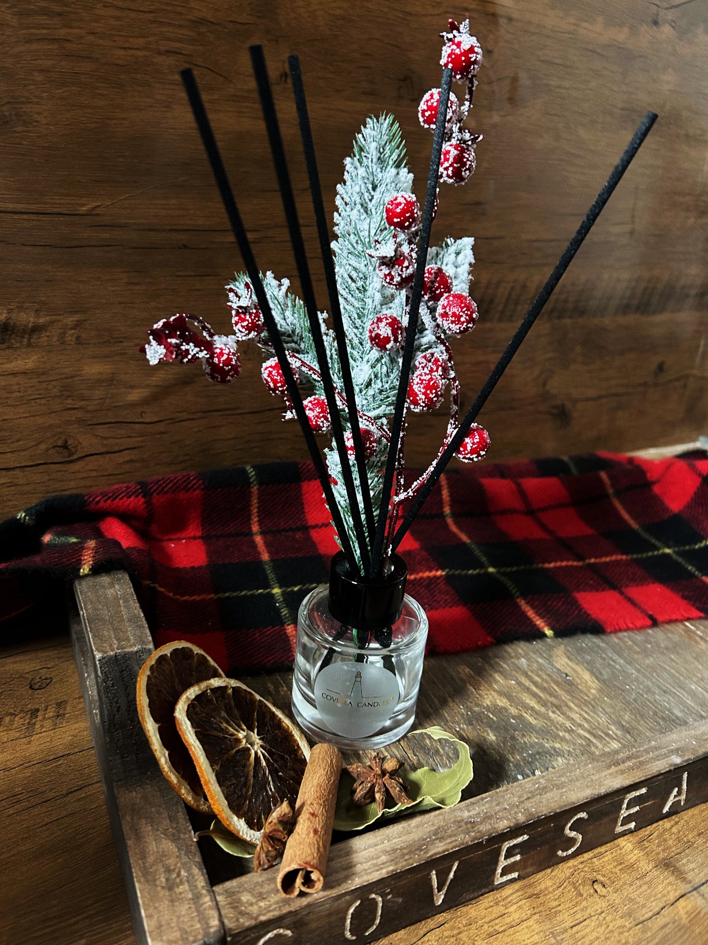 Cranberry & Spiced Ginger Mini Reed Diffuser