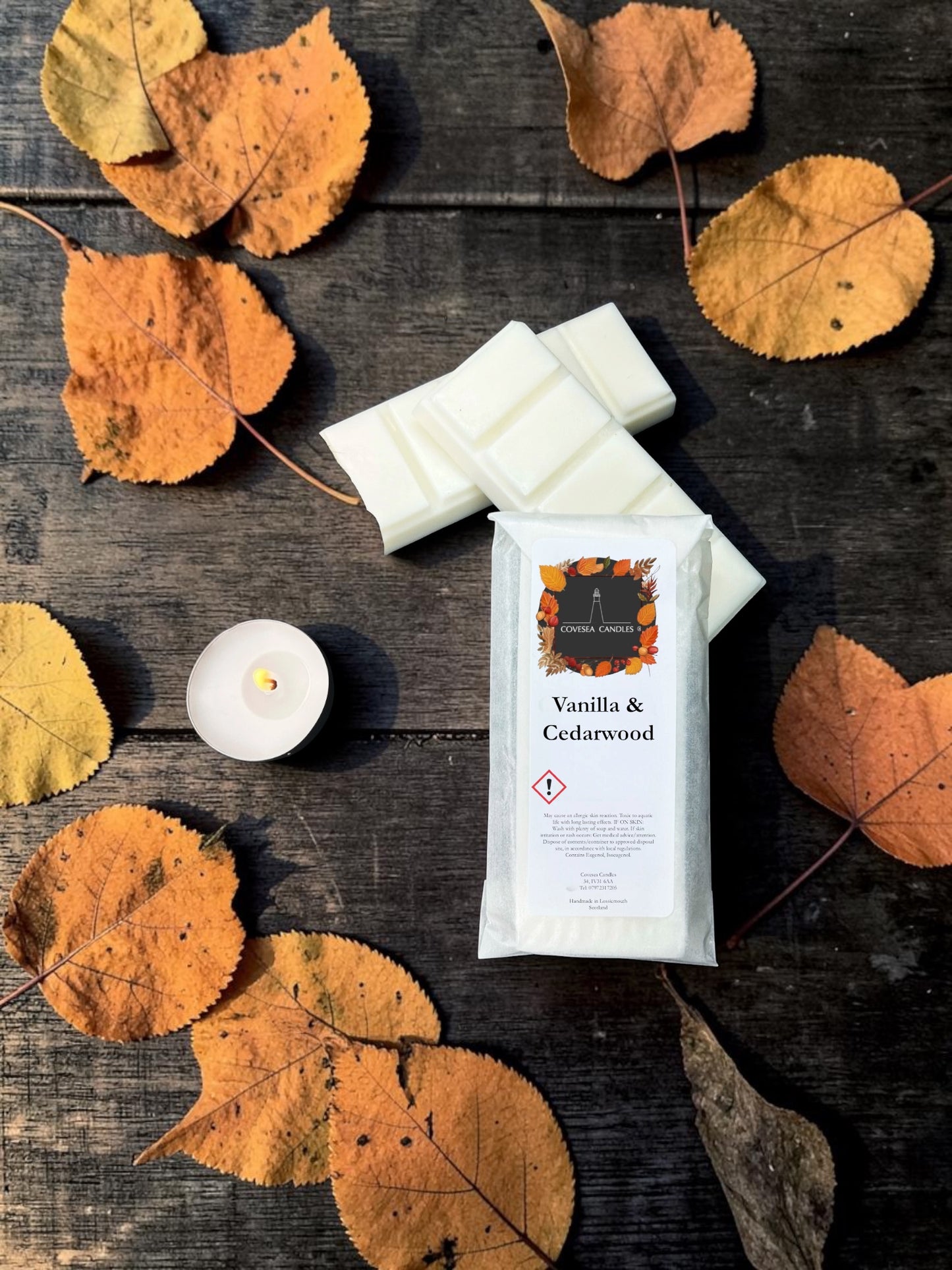 Vanilla & Cedarwood Wax Melt
