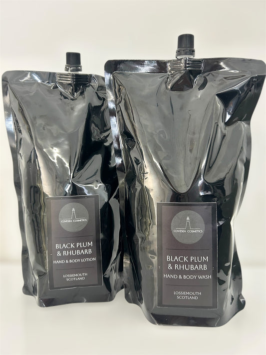 1000ml Refill Wash & Lotion Black Plum & Rhubarb *Website Exclusive*