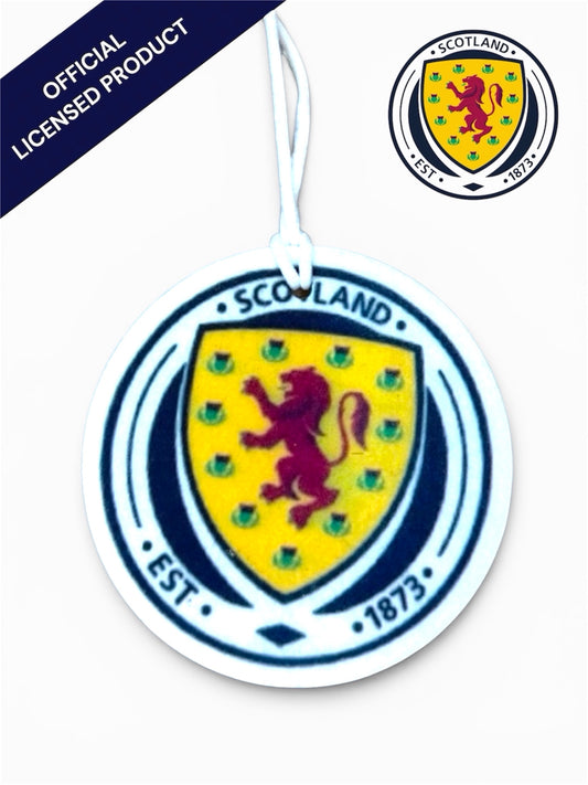 Official Scotland National Teams Rise Now ‘26 Car Air Freshener Scottish Fruity & Floral