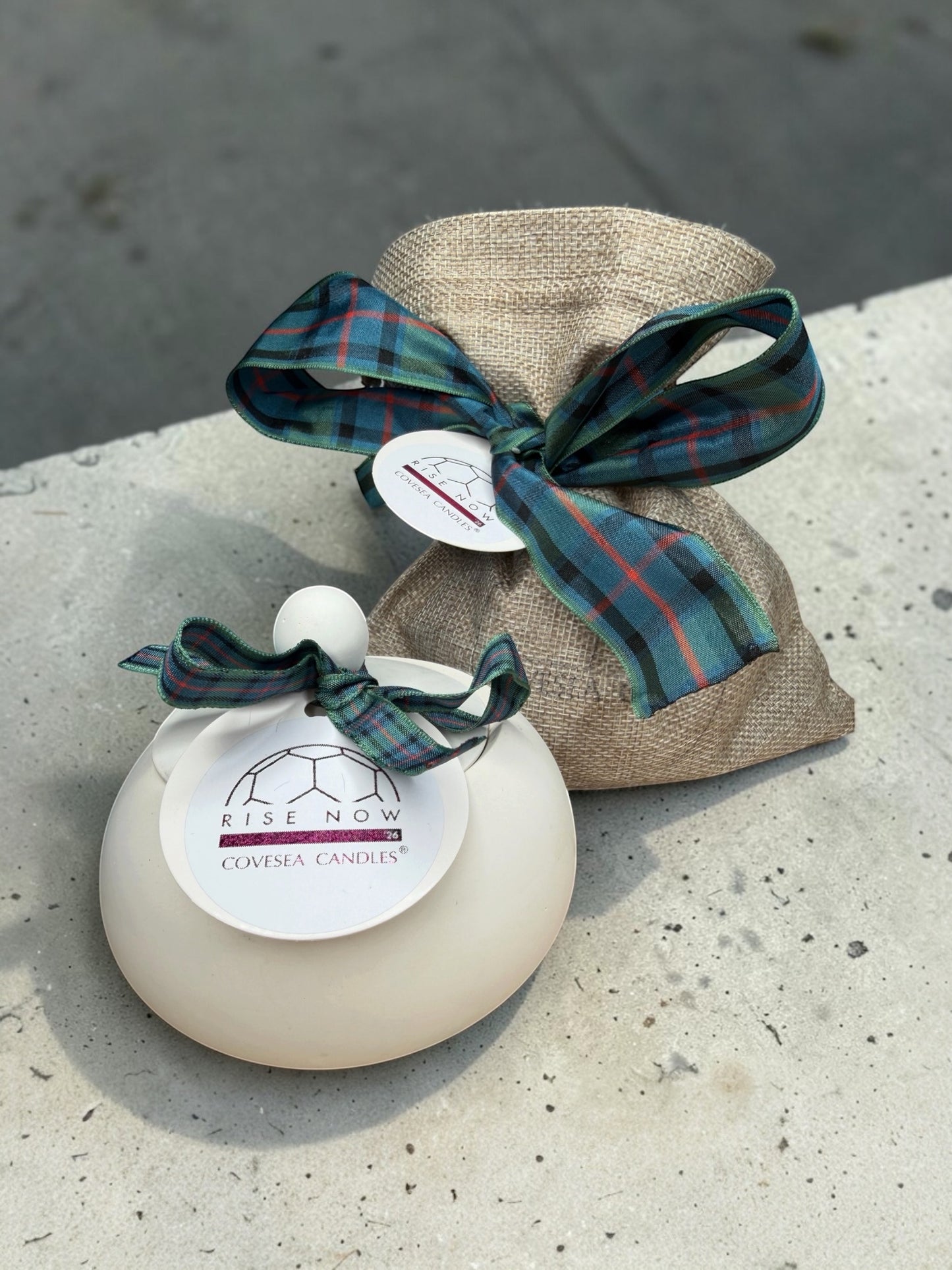 Flower Of Scotland Tartan Chubby Pot Candle Rise Now ‘26