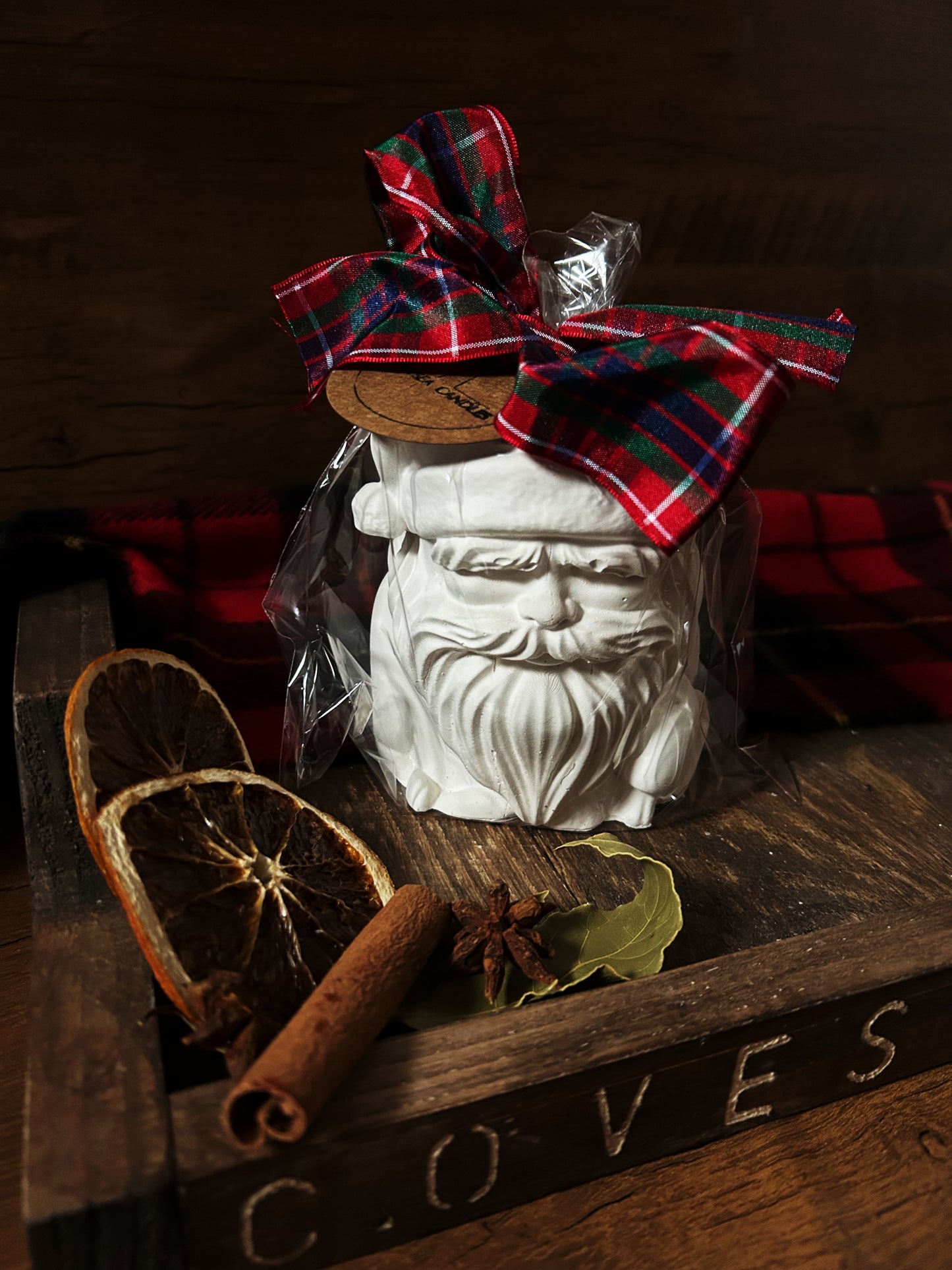 ONLINE EXCLUSIVE Handmade Santa Candle Pot ~ Limited Edition