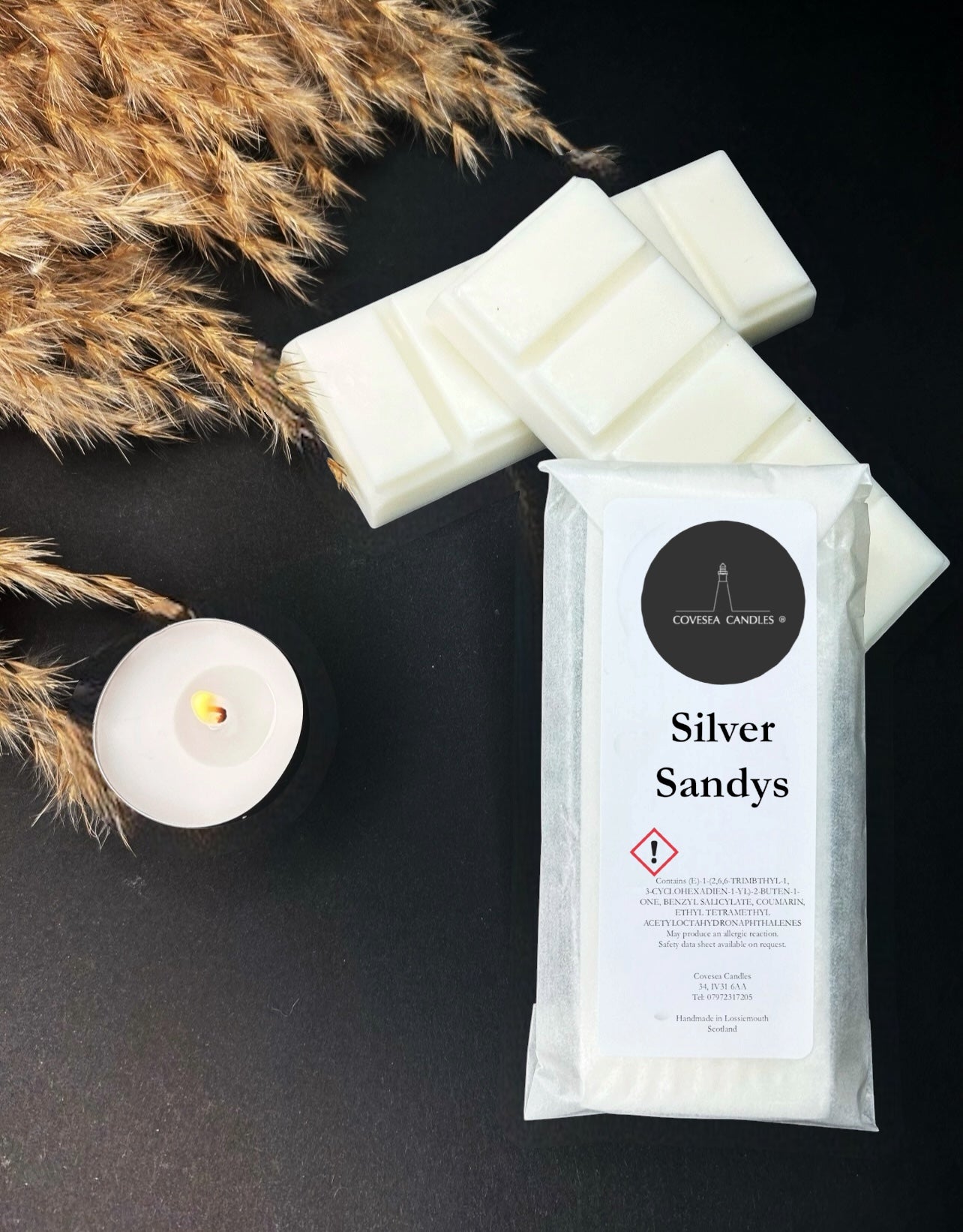 Silver Sandys Wax Melt