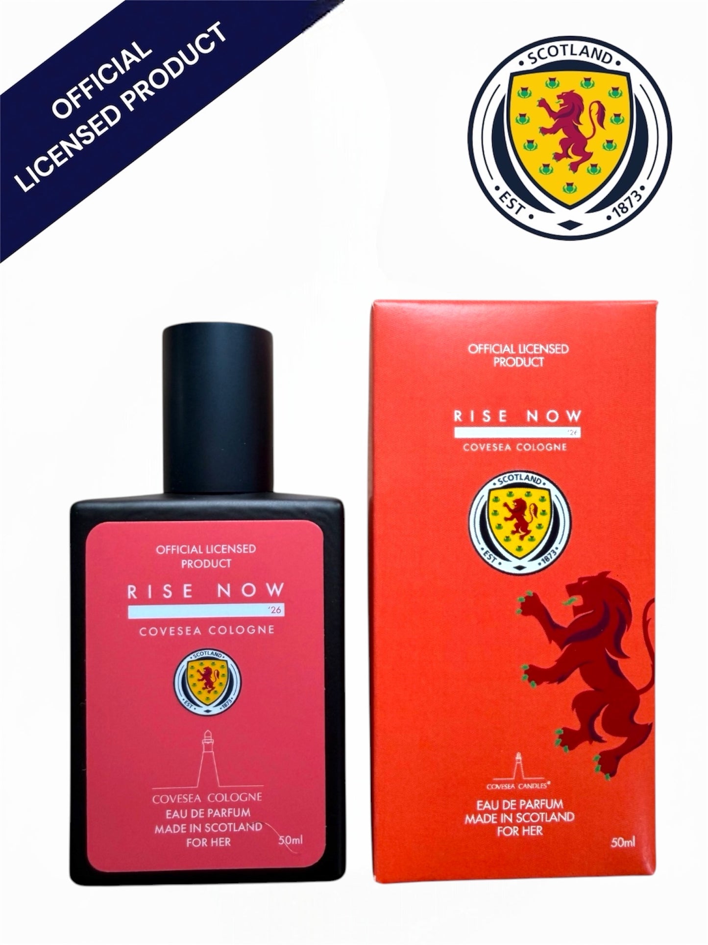 Official Scotland National Teams Fragrance Rise Now ‘26 Eau De Parfum For Her
