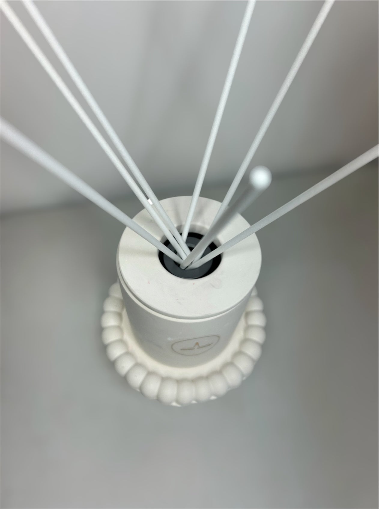 White Handmade Stone Reed Diffuser