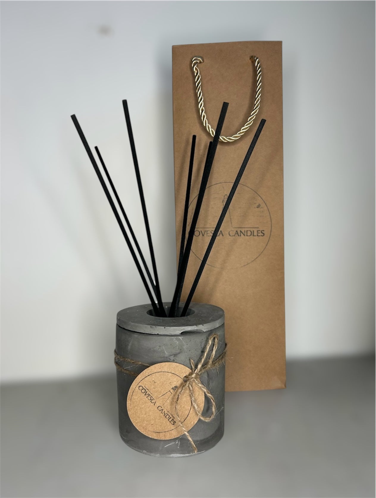 Grey Reed Diffuser & Candle