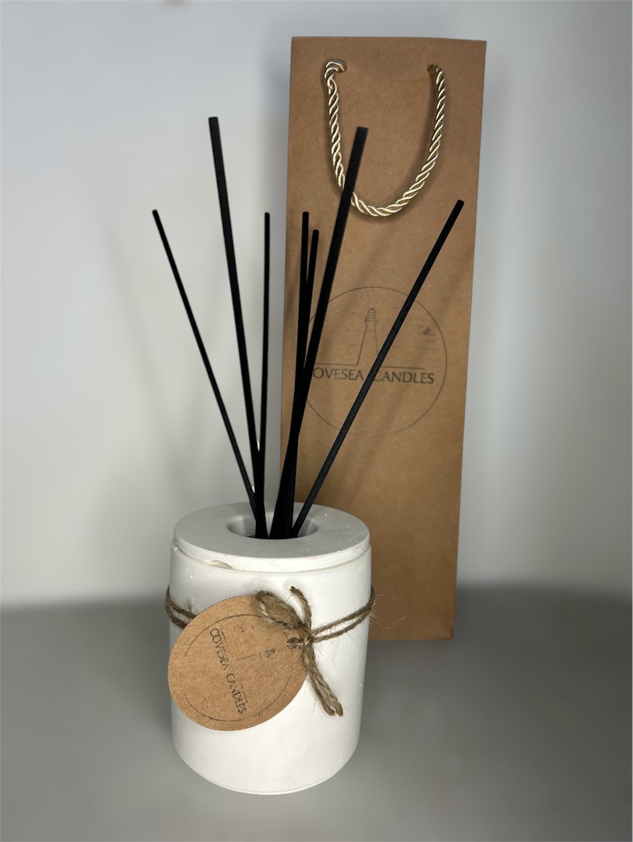 White Reed Diffuser & Candle
