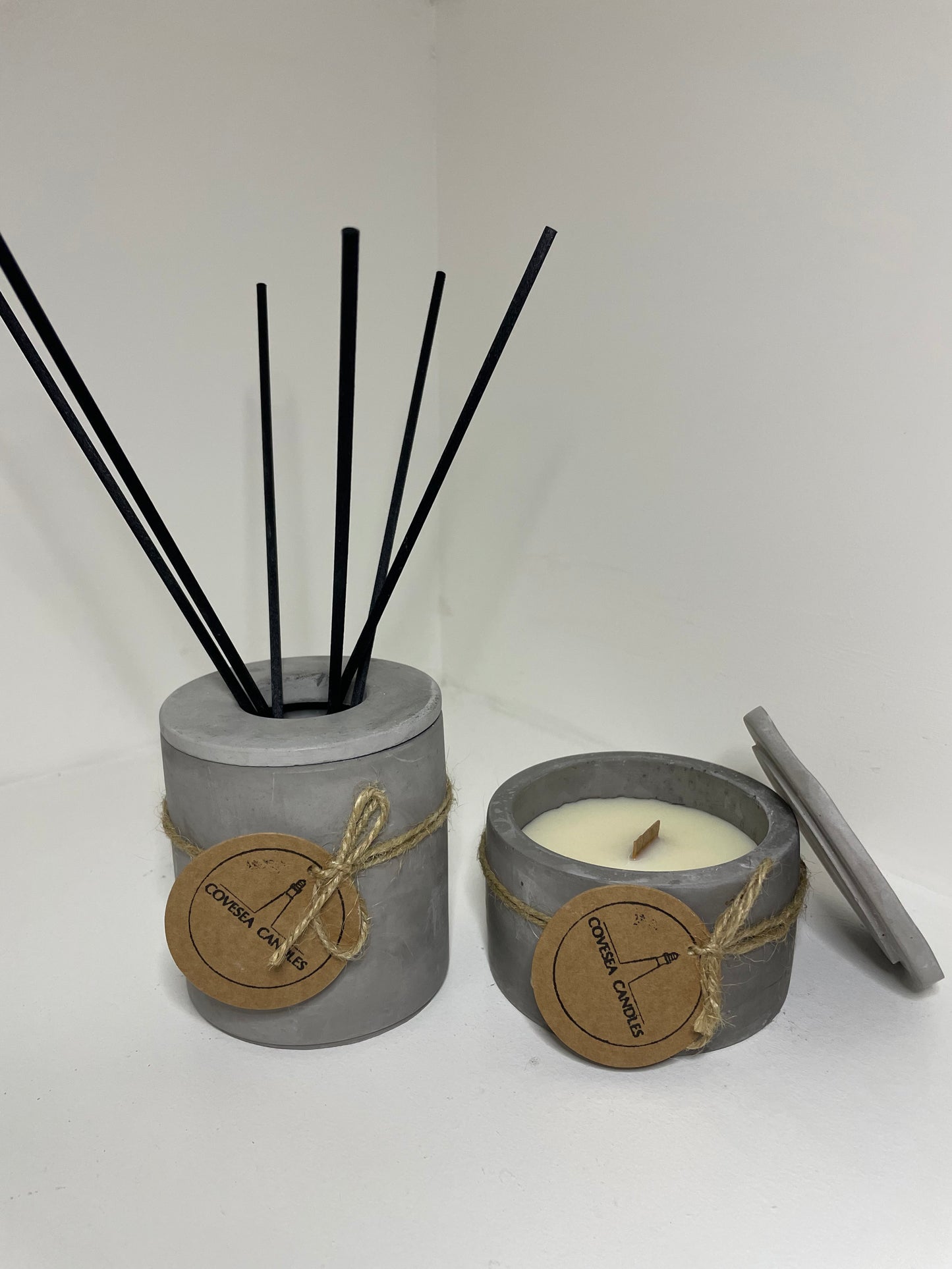 Grey Reed Diffuser & Candle